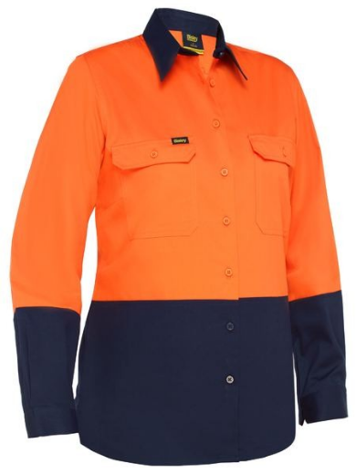 Picture of WOMEN’S COOL LIGHTWEIGHT HI VIS DRILL SHIRT